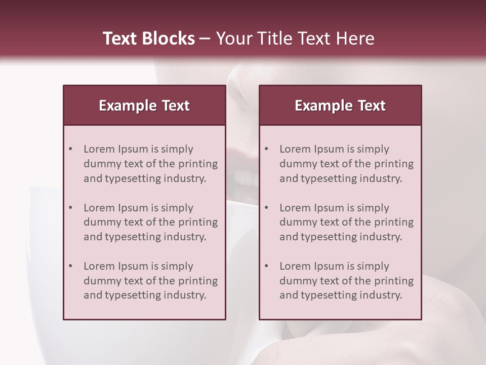 Strong Style Eye PowerPoint Template