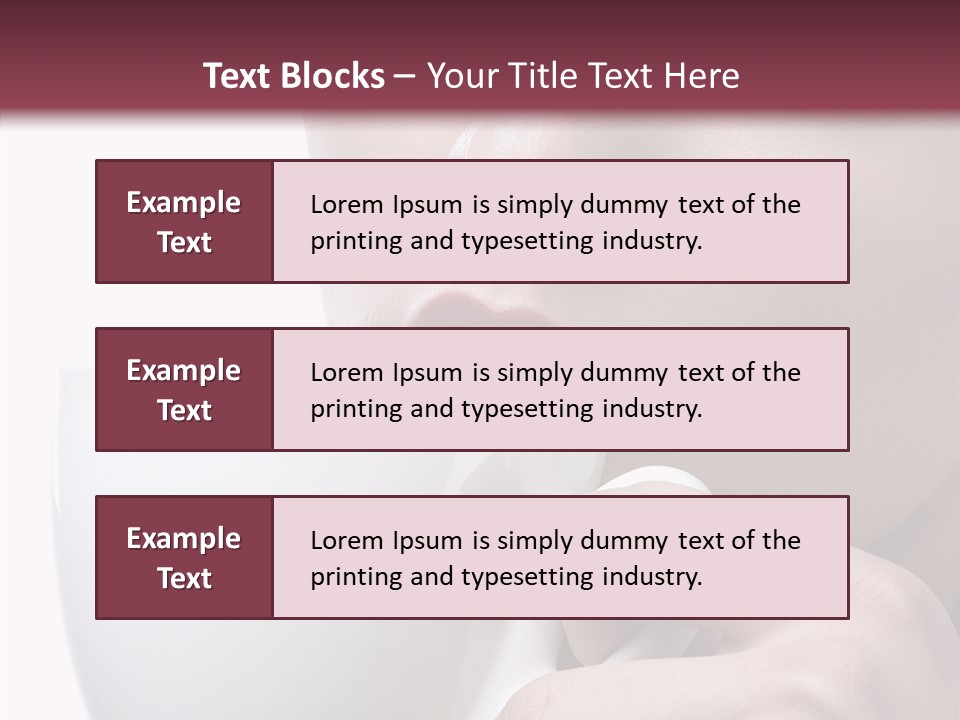 Strong Style Eye PowerPoint Template