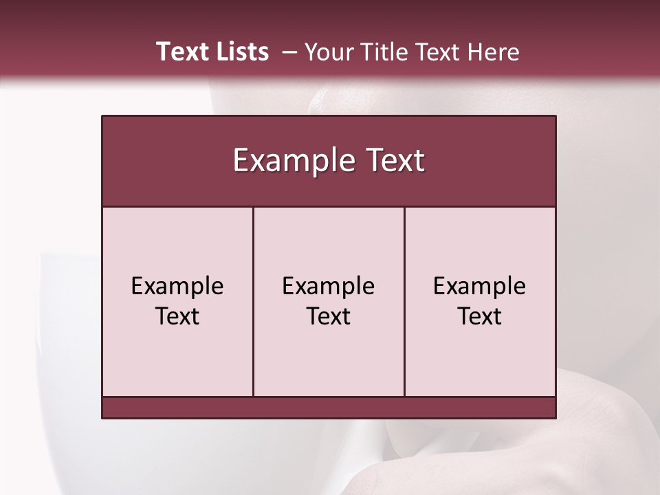 Strong Style Eye PowerPoint Template