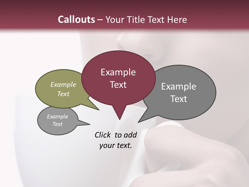 Strong Style Eye PowerPoint Template