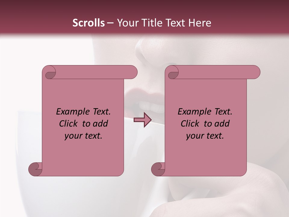 Strong Style Eye PowerPoint Template