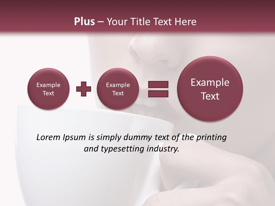 Strong Style Eye PowerPoint Template