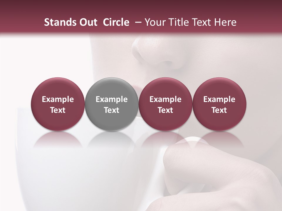 Strong Style Eye PowerPoint Template