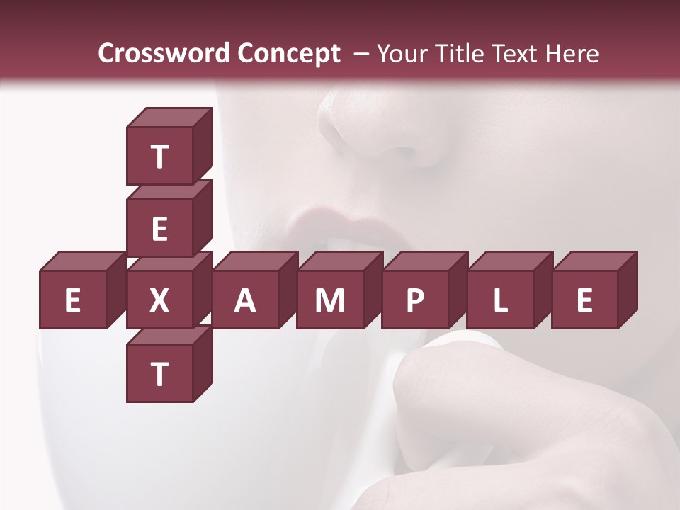 Strong Style Eye PowerPoint Template