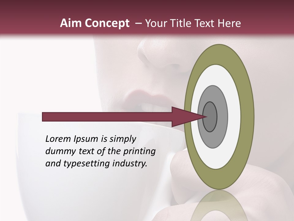 Strong Style Eye PowerPoint Template