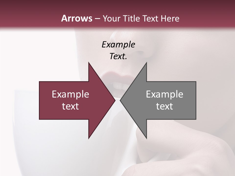 Strong Style Eye PowerPoint Template