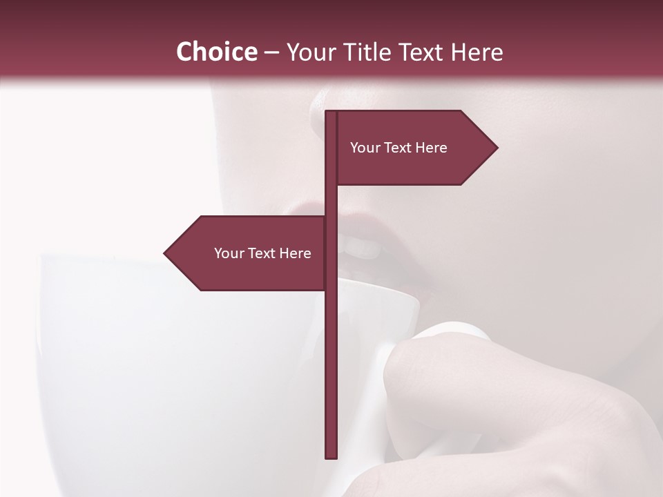 Strong Style Eye PowerPoint Template