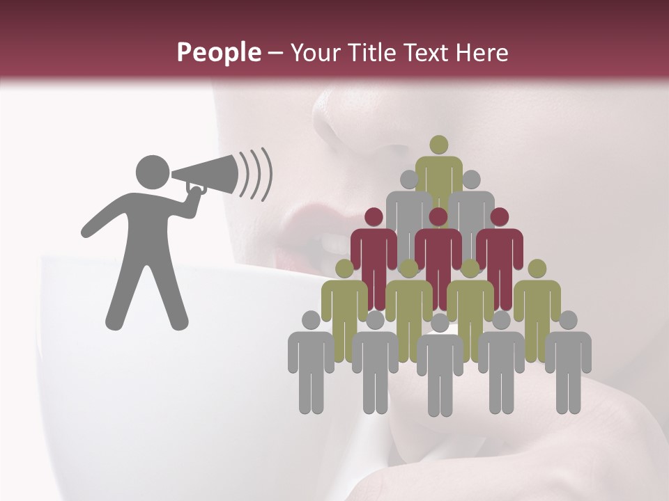 Strong Style Eye PowerPoint Template