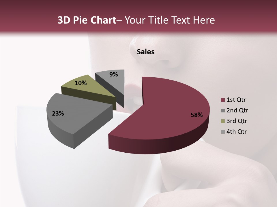 Strong Style Eye PowerPoint Template