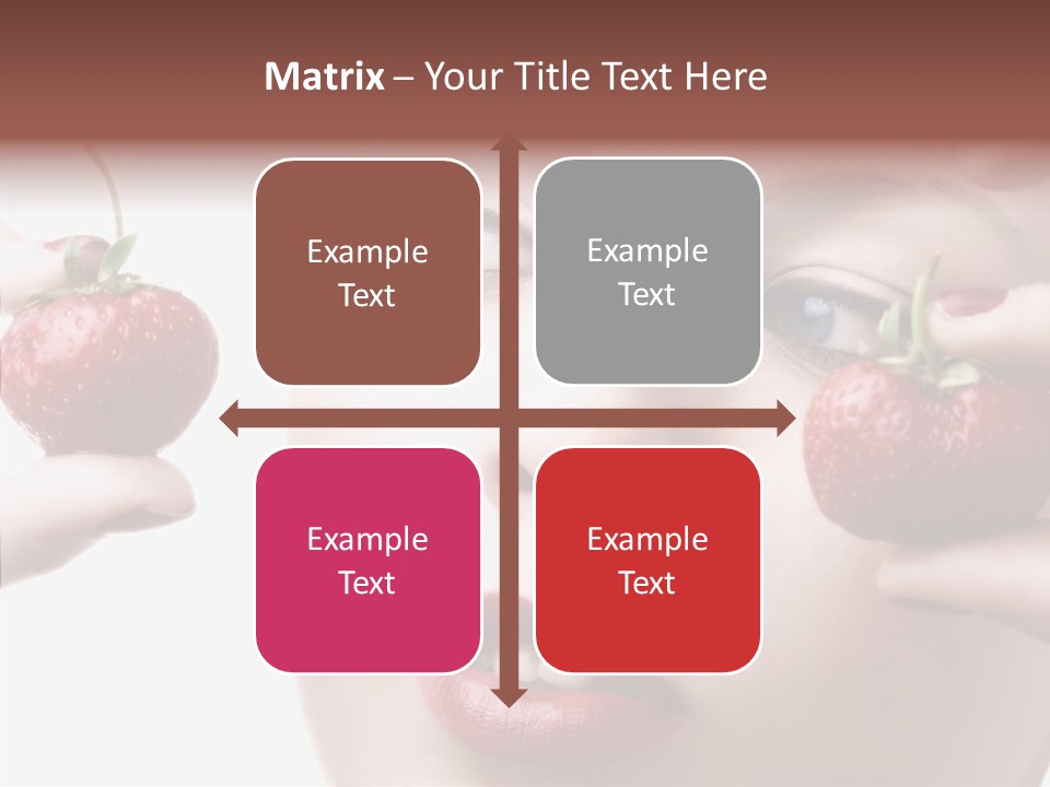 Blue Pretty People PowerPoint Template