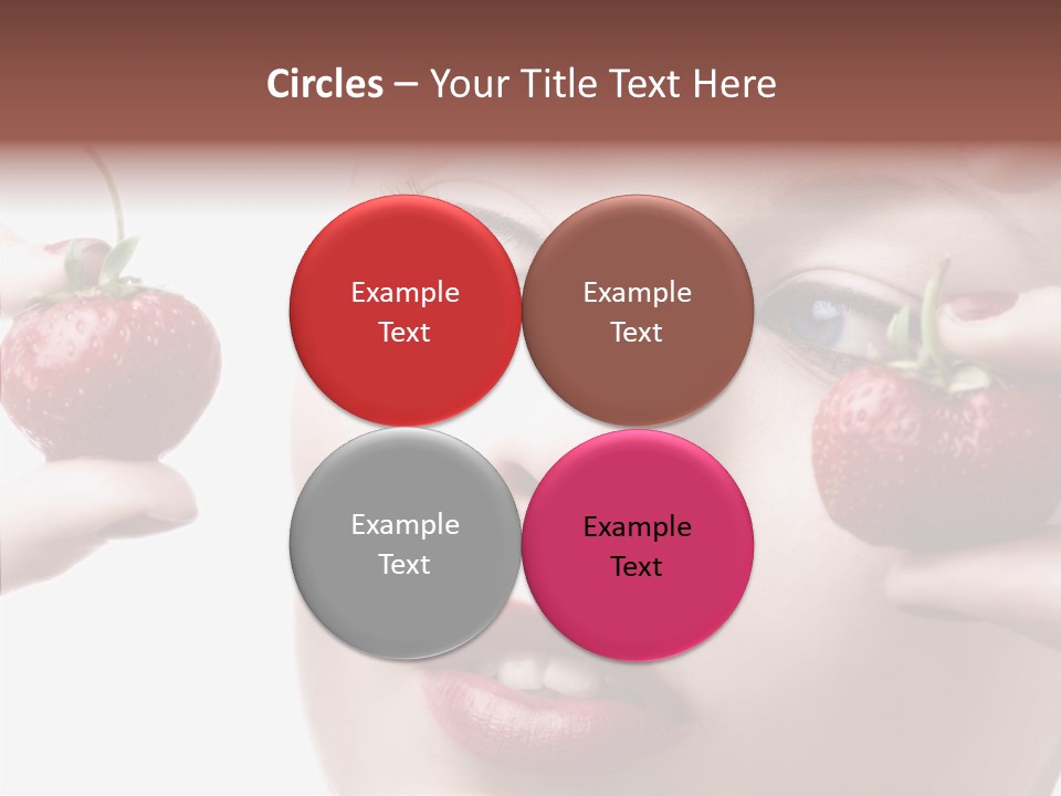 Blue Pretty People PowerPoint Template