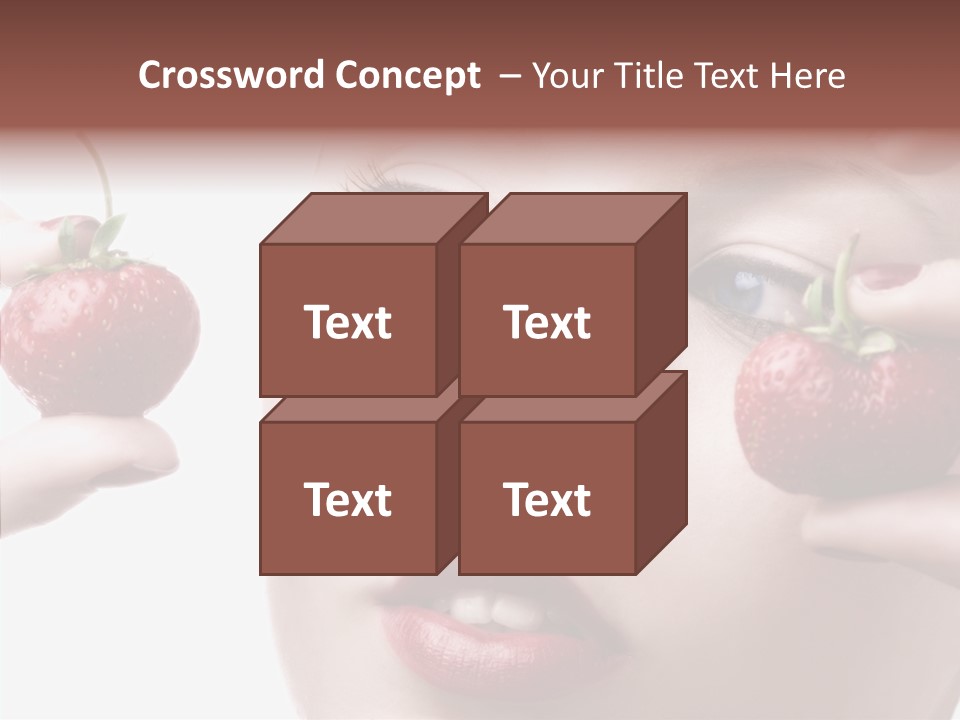 Blue Pretty People PowerPoint Template