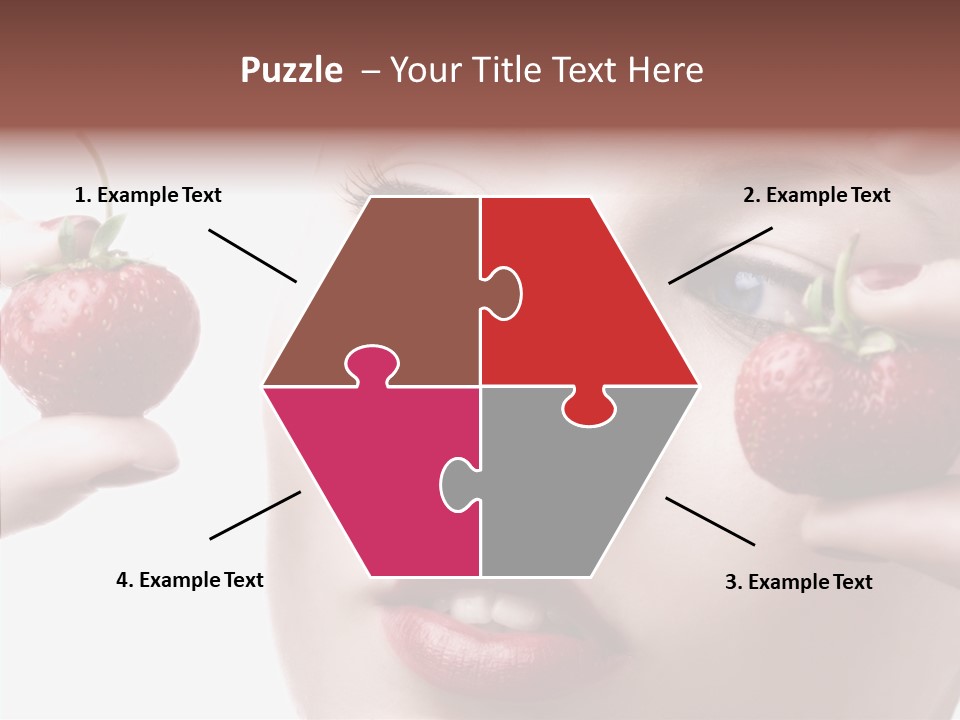 Blue Pretty People PowerPoint Template