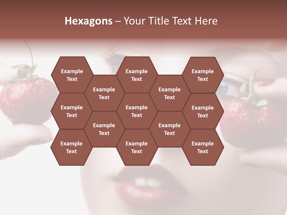 Blue Pretty People PowerPoint Template