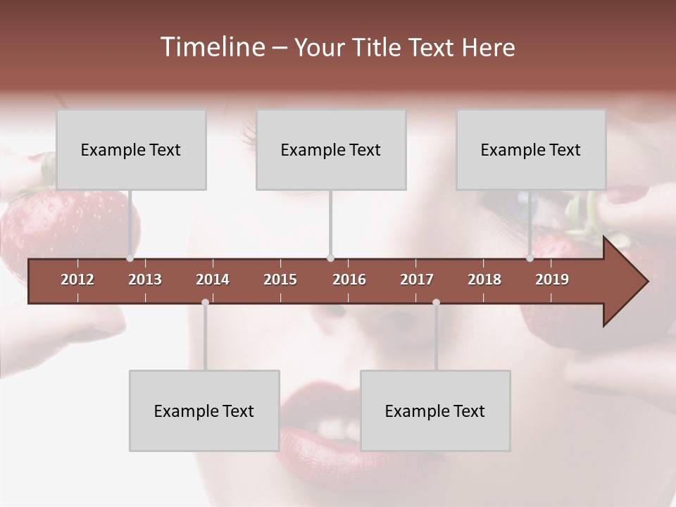 Blue Pretty People PowerPoint Template