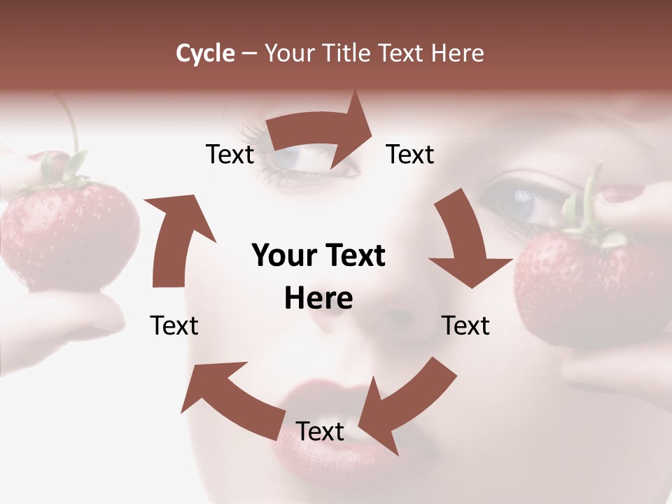 Blue Pretty People PowerPoint Template