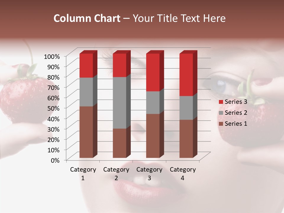 Blue Pretty People PowerPoint Template