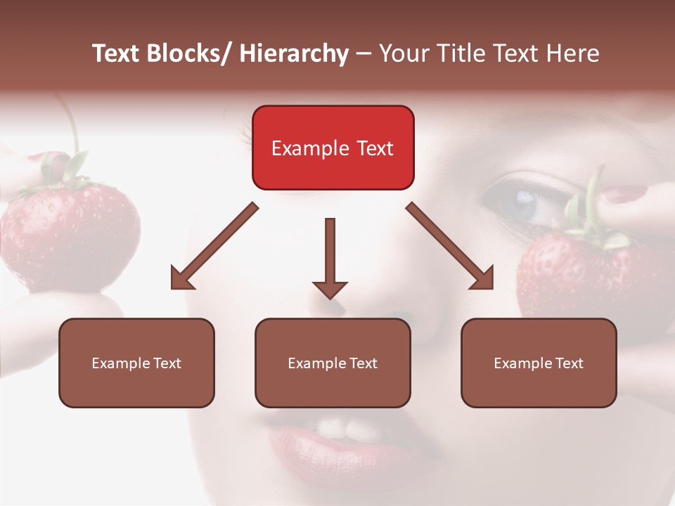 Blue Pretty People PowerPoint Template