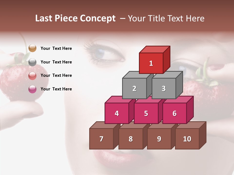 Blue Pretty People PowerPoint Template