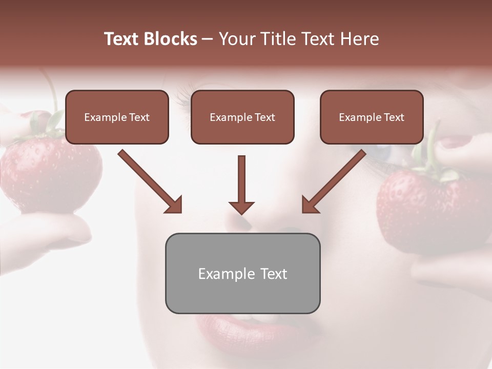 Blue Pretty People PowerPoint Template