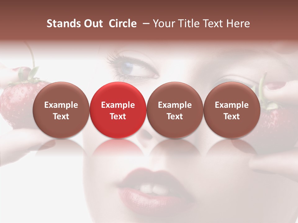 Blue Pretty People PowerPoint Template