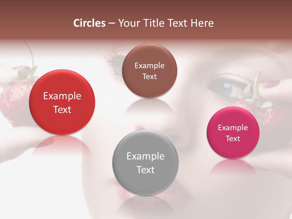 Blue Pretty People PowerPoint Template