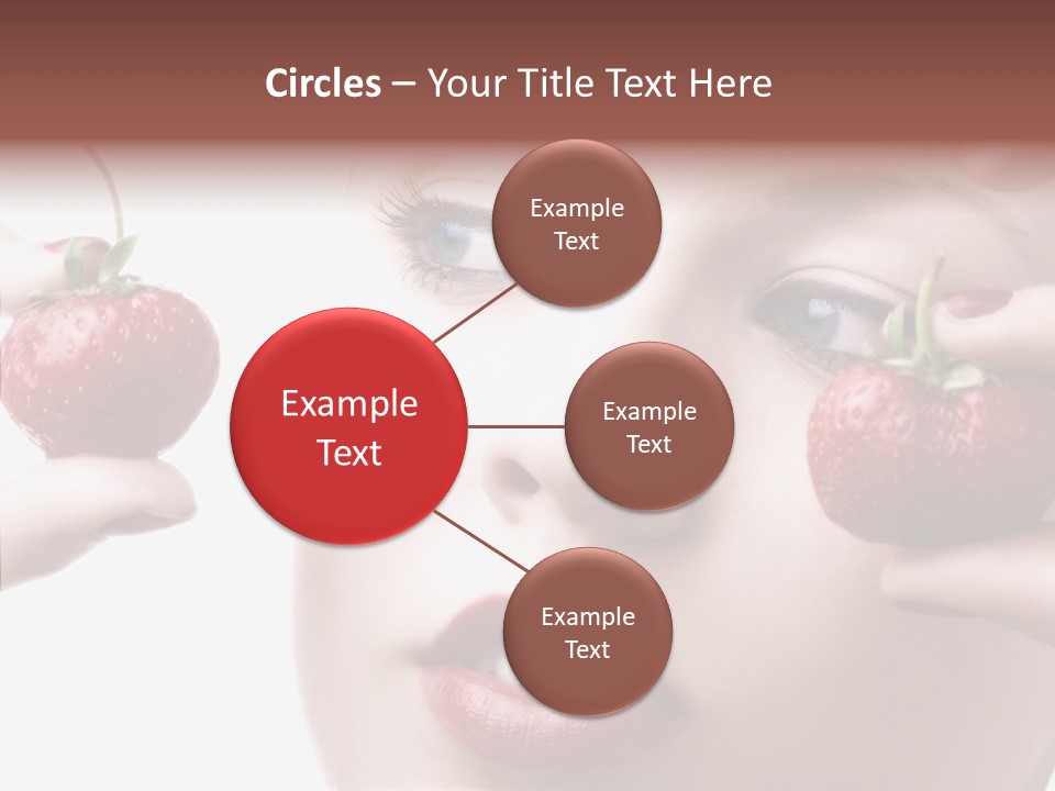 Blue Pretty People PowerPoint Template