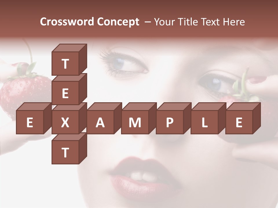 Blue Pretty People PowerPoint Template