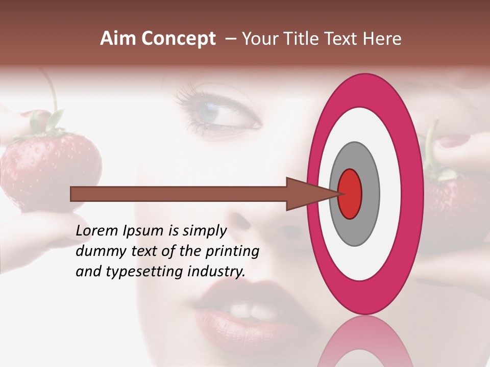 Blue Pretty People PowerPoint Template