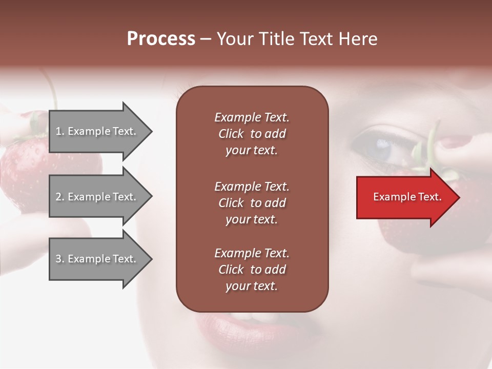 Blue Pretty People PowerPoint Template