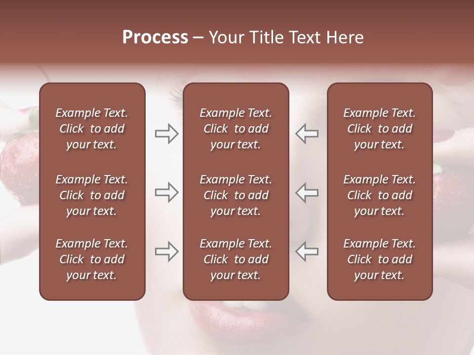 Blue Pretty People PowerPoint Template