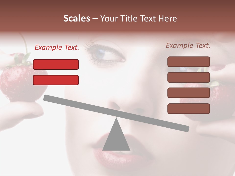 Blue Pretty People PowerPoint Template