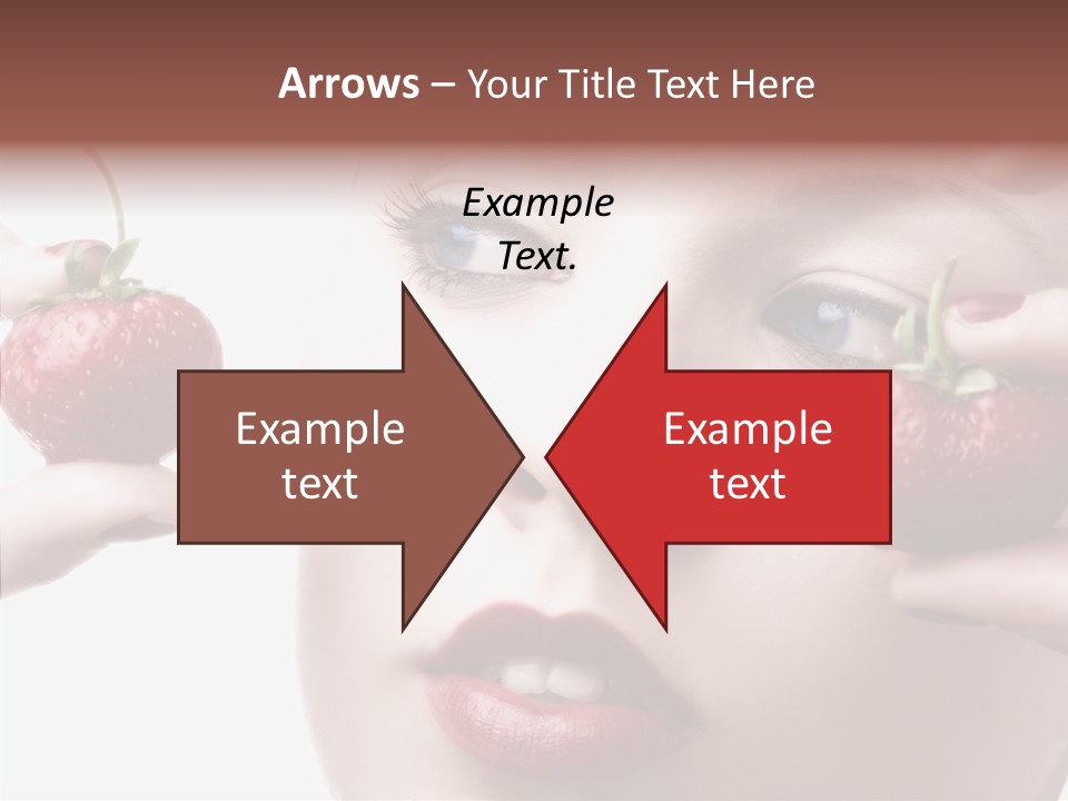 Blue Pretty People PowerPoint Template