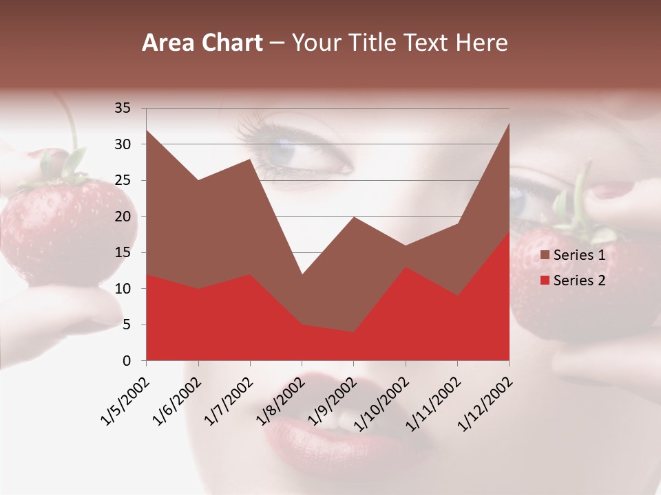 Blue Pretty People PowerPoint Template