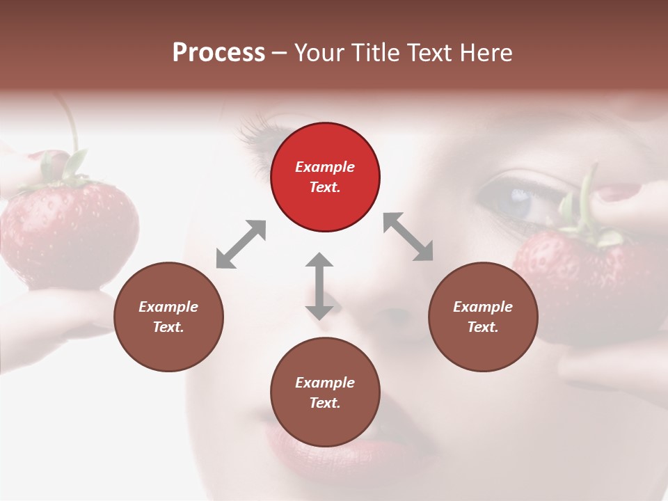 Blue Pretty People PowerPoint Template