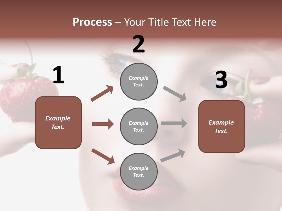 Blue Pretty People PowerPoint Template