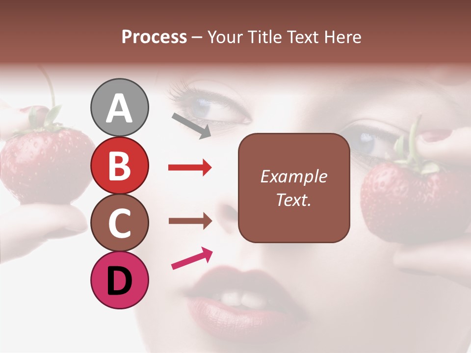 Blue Pretty People PowerPoint Template