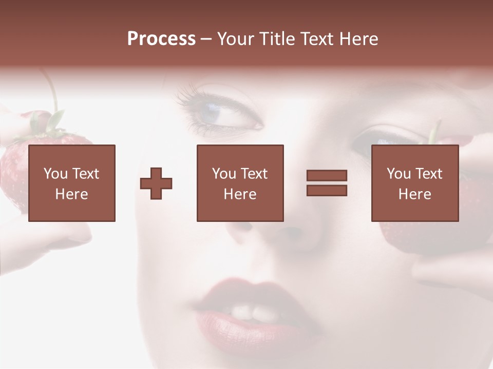 Blue Pretty People PowerPoint Template