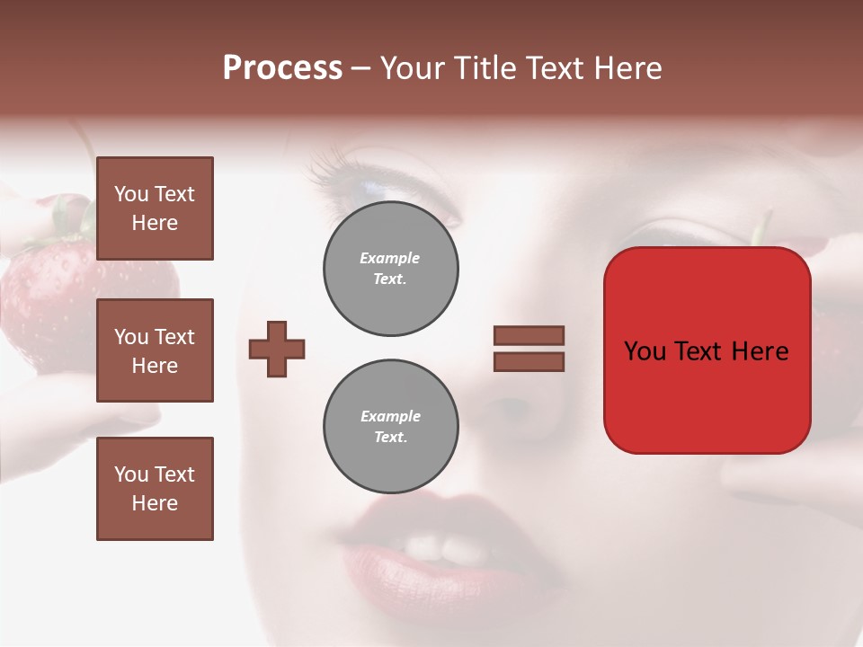 Blue Pretty People PowerPoint Template