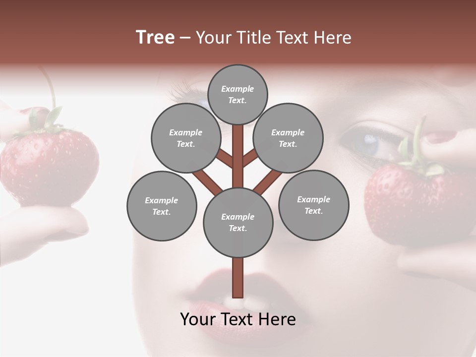 Blue Pretty People PowerPoint Template