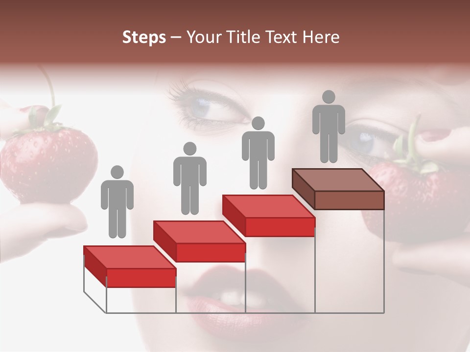 Blue Pretty People PowerPoint Template