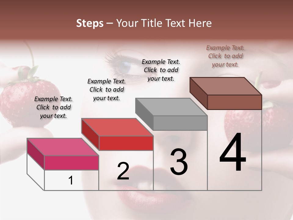 Blue Pretty People PowerPoint Template