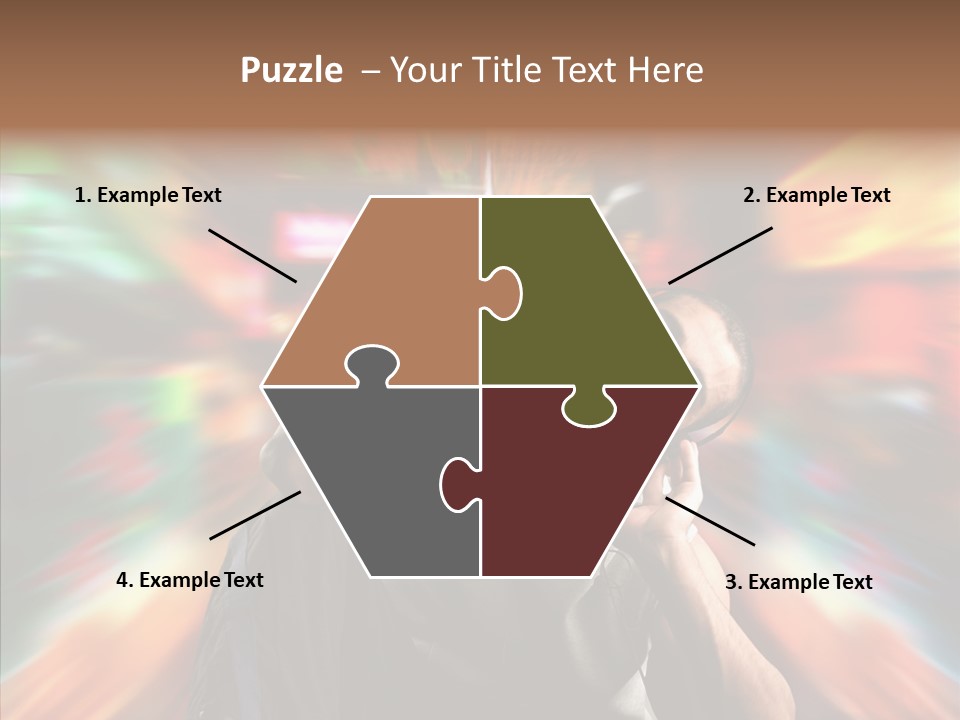 Listen Technology Light PowerPoint Template