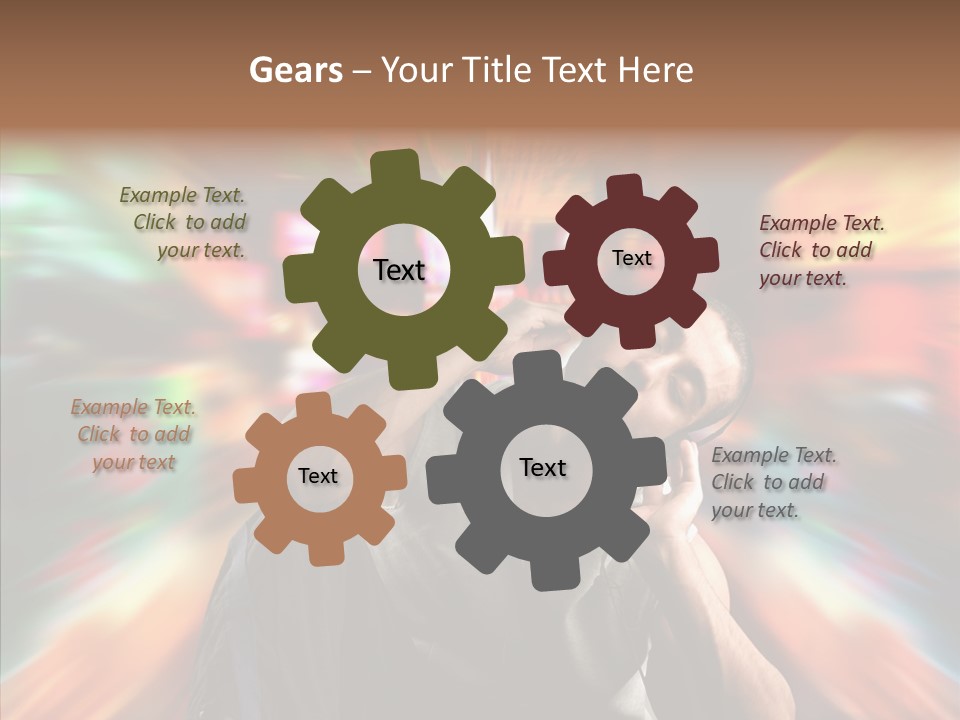 Listen Technology Light PowerPoint Template