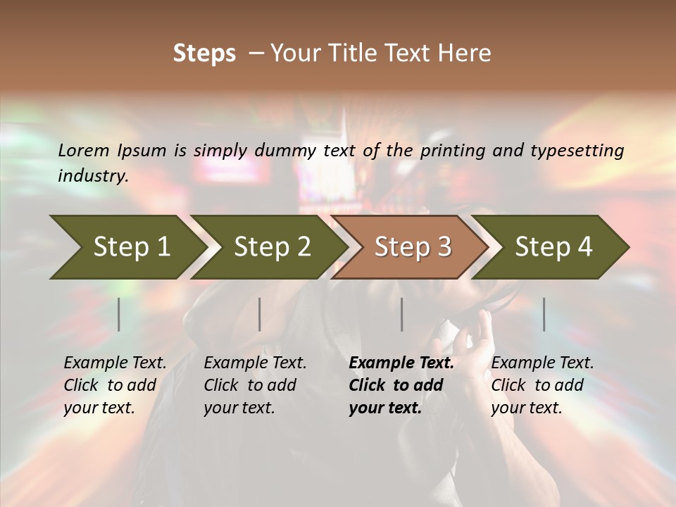 Listen Technology Light PowerPoint Template
