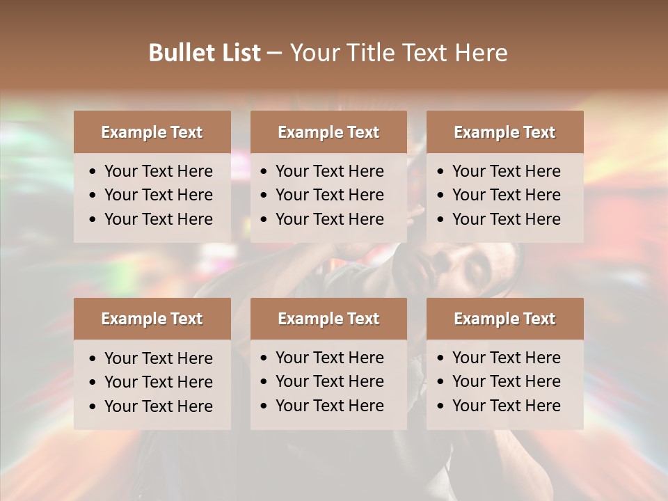 Listen Technology Light PowerPoint Template