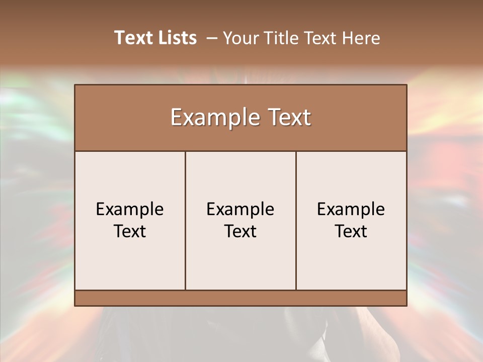 Listen Technology Light PowerPoint Template