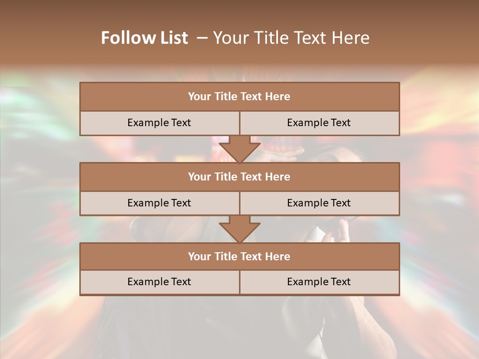 Listen Technology Light PowerPoint Template