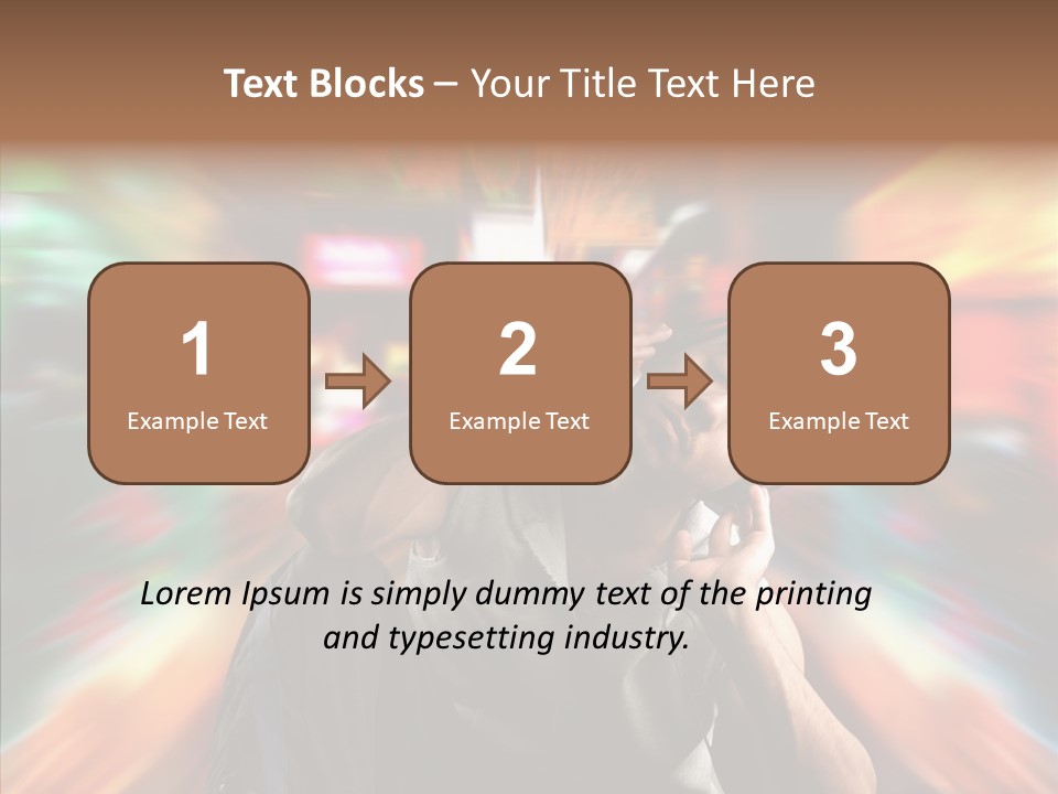 Listen Technology Light PowerPoint Template