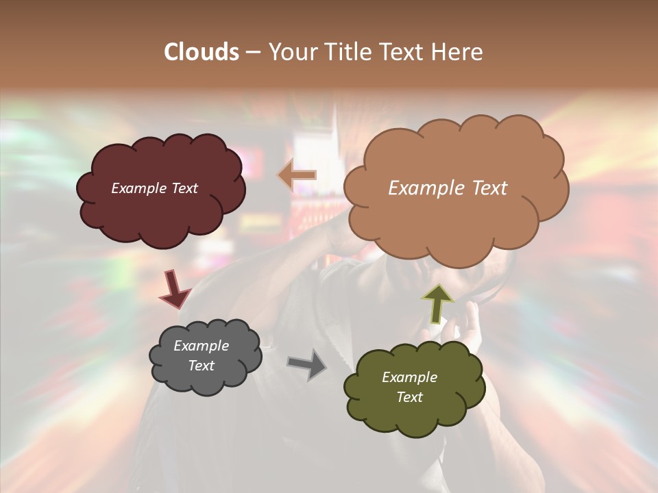 Listen Technology Light PowerPoint Template